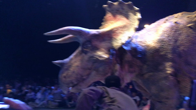 恐竜ライブショー  ディノサファリの記事動画