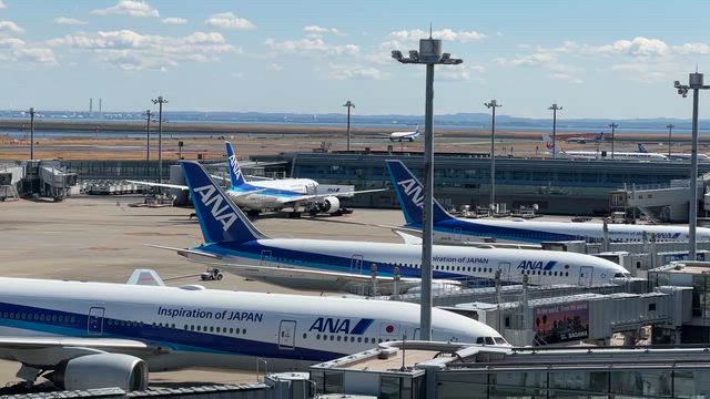 羽田に飛行機を見に　Part１の記事動画