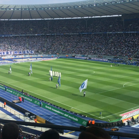 ドイツ親子サッカー留学/小学生のサッカーキャンプ ブンデスリーガ 観戦の画像