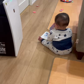 隔離中の息子の様子の画像