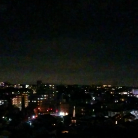 昨日の雷様の画像