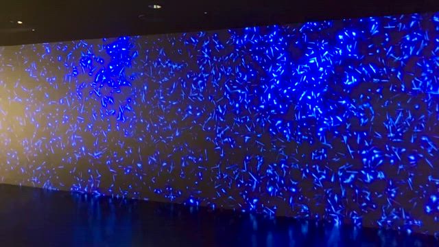 映像アートも竹モチーフ！の記事動画
