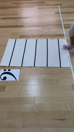 五線マットで読譜のお勉強！の記事動画
