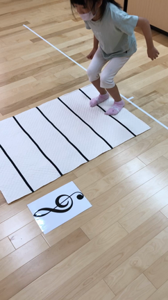 五線マットで読譜のお勉強！の記事動画