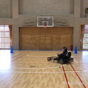 電動車椅子サッカー⚽️の画像