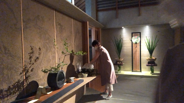 群馬県みなかみ　別邸仙寿庵様　畳縁ディスプレイの記事動画