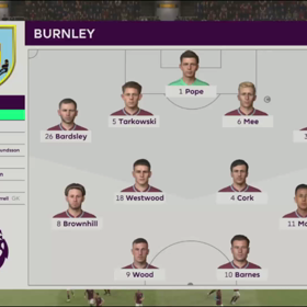 PES21】【FIFA21】  Burnley vs Tottenham 【サッカーゲーム】の画像