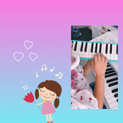 ピアニカでも出来るよ❣️の記事動画
