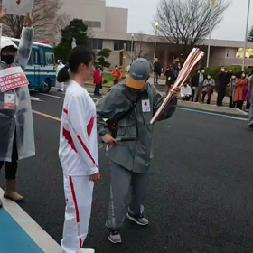 東京２０２０オリンピック聖火リレーの画像