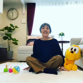 お歌でストレッチ②♪ことりのうたの画像