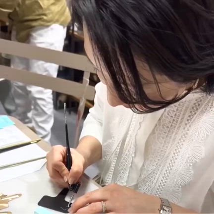 「横浜フラワー＆ガーデンフェスティバル2024」筆耕ライブイベントのお礼の記事動画