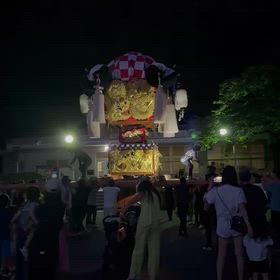 東田太鼓台差し上げの画像