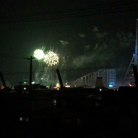 グリーンランドの花火の画像