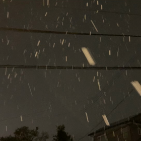 今季初雪の画像