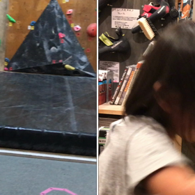 クライミングの画像