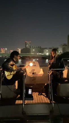 【お月見クルーズ】 なんだか映画の1シーンのような写真や映像が撮れました！の記事動画