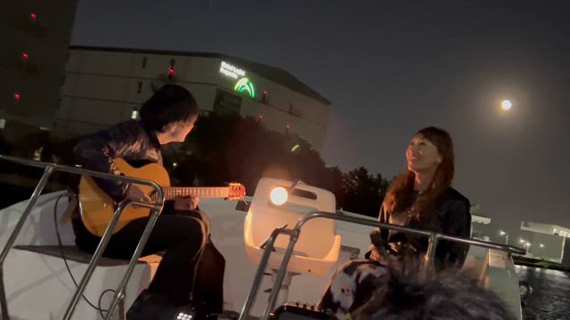 【お月見クルーズ】 なんだか映画の1シーンのような写真や映像が撮れました！の記事動画