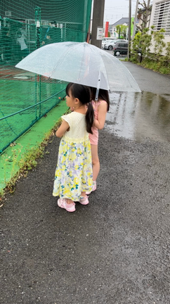 雨の中のバッティングセンター☆の記事動画
