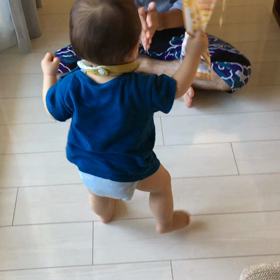 ついに歩いたよ～!!!!!!!!!の画像