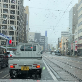長崎でも雪の画像