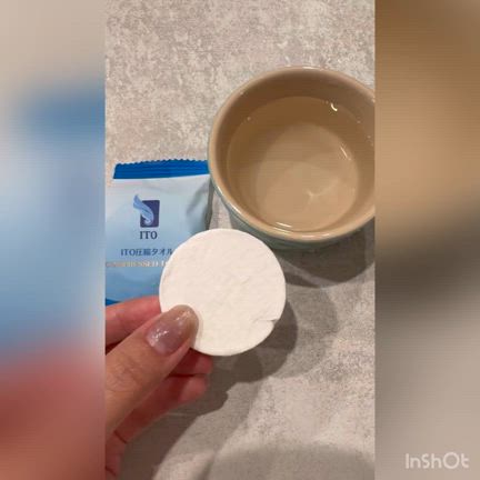 ITOの圧縮タオルが防災グッツにも！レジャーにも！重宝しますよ。の記事動画