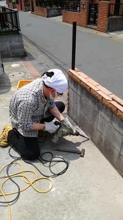 フェンス撤去工事(*^^*)の記事動画