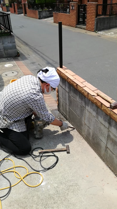 フェンス撤去工事(*^^*)の記事動画