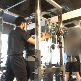 ライザップ初日から1102日目（バックスクワット）の画像