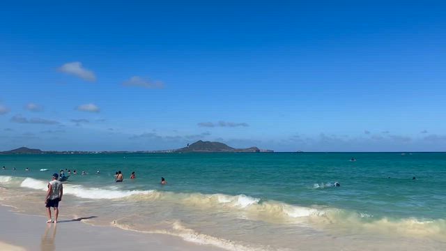 ハワイ東海岸「カイルアビーチ」とGW旅の予定の記事動画