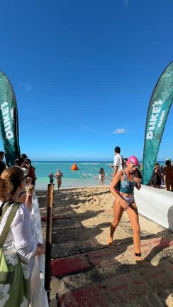 Duke's Waikiki Ocean Mile Swim　オープン・ウォータの大会に参加の記事動画