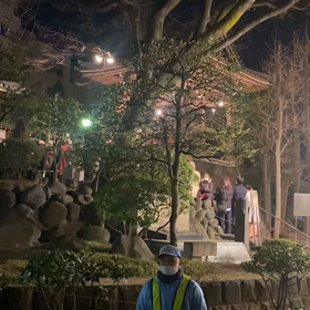 浅草寺の年明けの画像