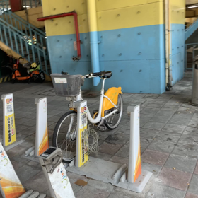 台湾のシェアサイクルの画像