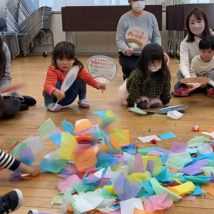 春のイベントリトミック 都筑区中川の記事動画