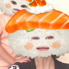 イクラ親子の画像