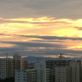 幻想的な空の画像