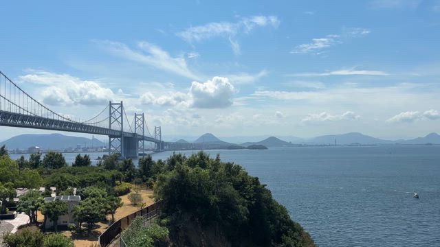 うどん県へ家族旅行の記事動画