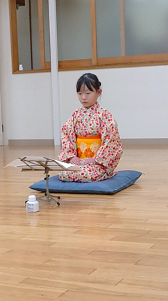 リモート発表会  後野夏陽 『寿限無』の記事動画