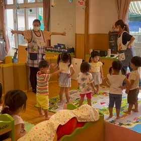りす組　体操(バナナなの？)の画像