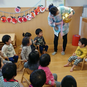 うさぎ組ひよこ組　誕生日会の画像