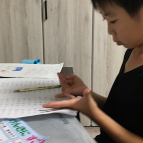 お勉強の画像