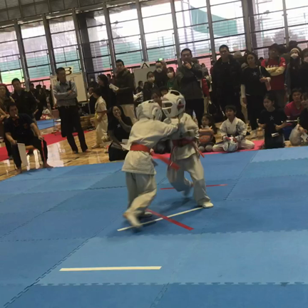 空手大会の記事動画