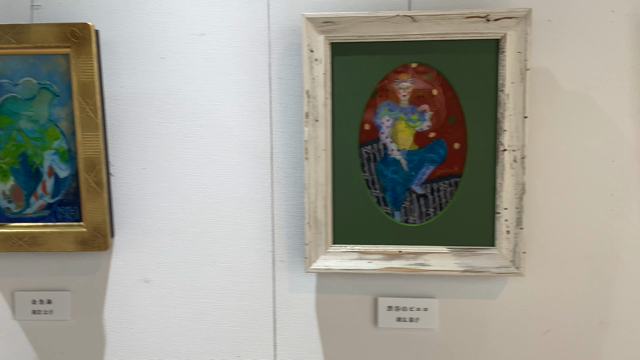 SHIBUYAのガラス絵展の様子の記事動画
