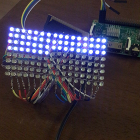 LEDマトリックス(自作)の画像