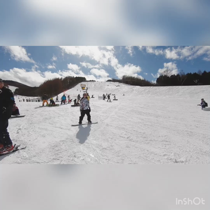人生初スノボー^ ^の記事動画