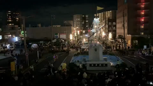 点灯式にFUN!OBUが♬の記事動画