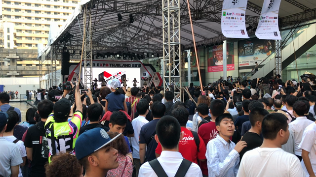 AKB48 （JAPAN EXPO THAILAND）の記事動画