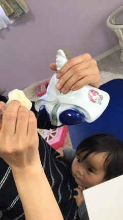 ポーセラーツ生徒様作品＊奥が深い！ポーセラーツのお雛様②の記事動画