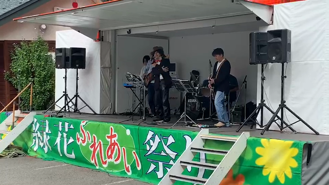 緑花祭のバザーに参加しました。の記事動画