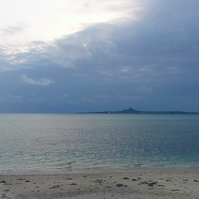 夕方の沖縄の画像
