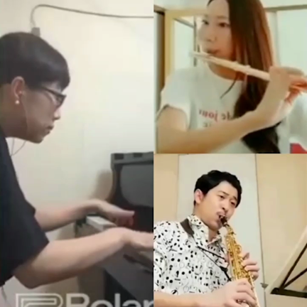リモート演奏やってみた！の記事動画